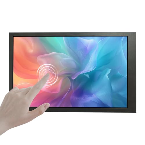 VSDISPLAY Tragbarer schwarz 8 Zoll 1280x800 350 Nits IPS Touch LCD Monitor, USB-C Mini H/D-Videoport von VSDISPLAY