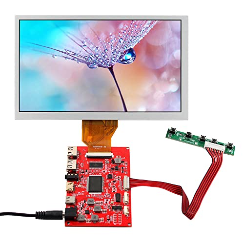 VSDISPLAY USB C 2USB Controller-Board und 8 Zoll 800X480 AT080TN64 450nit TTL LCD-Bildschirm 50 Pins von VSDISPLAY