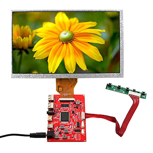 VSDISPLAY USB C 2USB Controller Board und 9 Zoll 800X480 AT090TN10 TTL LCD Bildschirm 50 Pins von VSDISPLAY