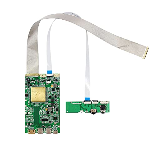 VSDISPLAY USB C Controller Board eDP 40pin für 15,6 Zoll 4K NV156QUM N44 N32 3840x2160 IPS LCD Bildschirm Monitor von VSDISPLAY