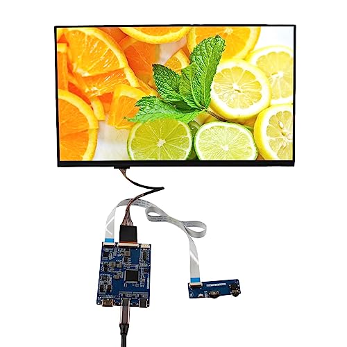 VSDISPLAY USB USB C eDP Board 40pin und 13,3 Zoll N133HCQ-G71 1920 x 1080 IPS LCD On-Cell Touchscreen, Anti-Spionage-Display von VSDISPLAY