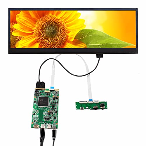 VSDISPLAY USB USB C eDP Controller Board und 14 Zoll 3840x1100 4K NV140XTM-N52 IPS gedehnte Bar LCD Bildschirm mit gehärtetem Schutzglas VSDISPLAY USB USB C eDP Controller Board und 14 Zoll 3840x1100 4K NV140XTM-N52 IPS gedehnte Bar LCD Bildschirm mit gehärtetem Schutzglas von VSDISPLAY
