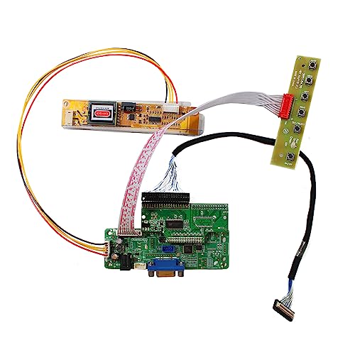 VSDISPLAY VGA-Controller-Platine für 12,1 Zoll 800 x 600 4:3 TM121SV-02L01 41 Pins LCD-Bildschirm von VSDISPLAY
