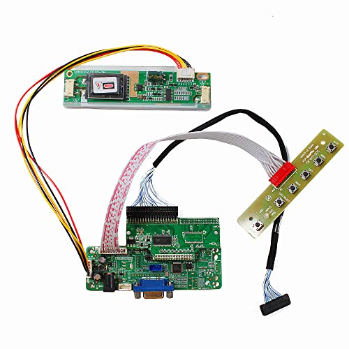 VSDISPLAY VGA-Controller-Treiberplatine für 30,7 cm (12,1 Zoll) 800 x 600 LB121S03-TD01 TFT 41-polige LCD-Bildschirme von VSDISPLAY