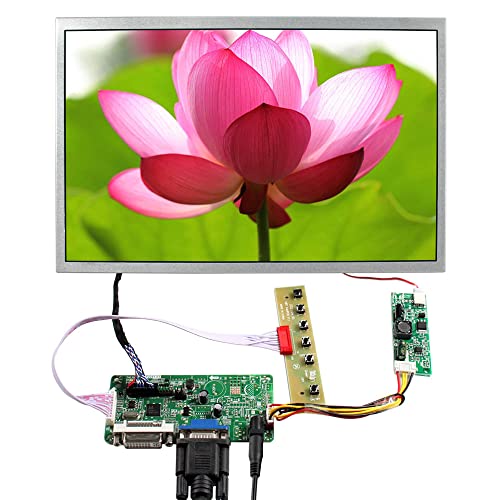 VSDISPLAY VGA DVI LVDs Controller Board und 30,7 cm 12,1 Zoll 1280 x 800 650nit IPS LCD Bildschirm von VSDISPLAY