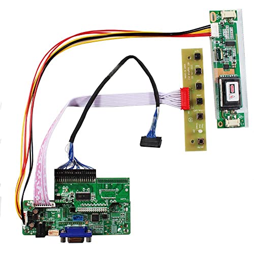 VSDISPLAY VGA LCD Controller Board für 12,1 Zoll LQ121S1DG41 800 x 600 4:3 41pin 2CCFL Hintergrundbeleuchtung LCD-Bildschirm von VSDISPLAY