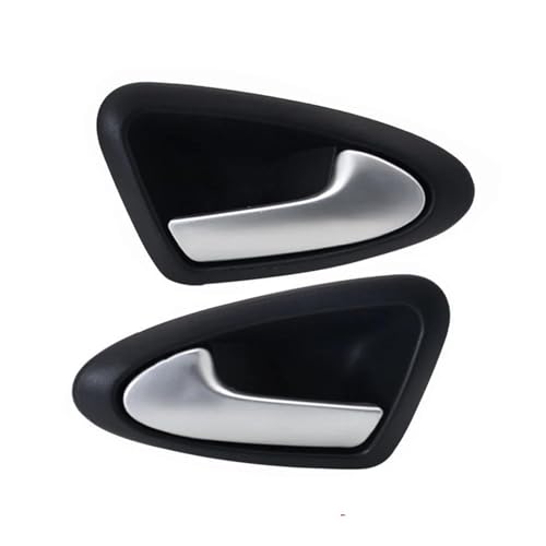 VSESTCDPB 6J1837113AAH1 6J1837113A Links/Rechts Innentürgriffe ABS Auto Innenraum Schwarz Türgriffe Für Seat Für Ibiza 6J 2010-2022 Innentürgriff innen(Matte Silver Rear) von VSESTCDPB