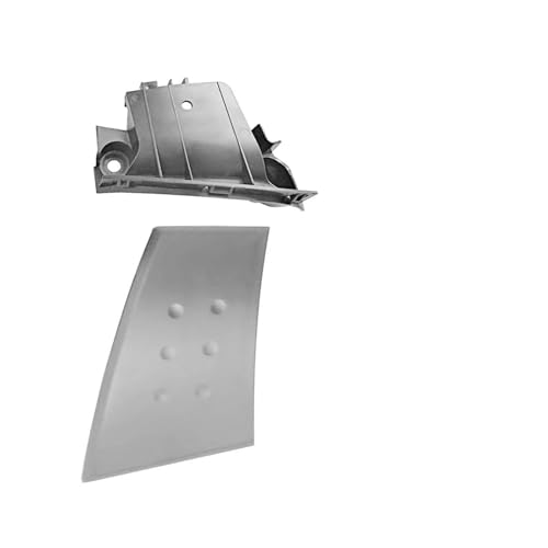 VSESTCDPB Für Peugeot 107 2005-2014 Grau Auto Innenraum Griff Abdeckung Türschnalle Handlauf Abdeckung Tür Armlehne Basis Innentürgriff innen(LH Cover and Base) von VSESTCDPB