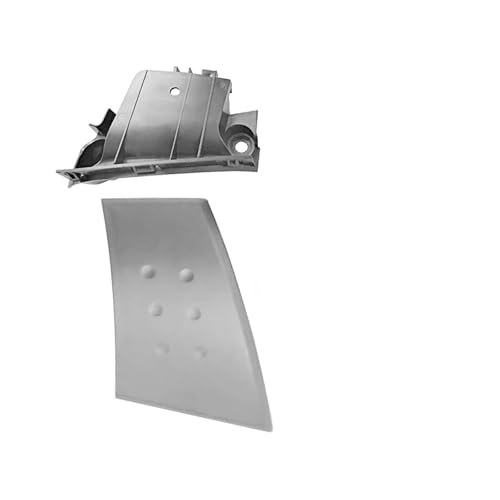 VSESTCDPB Für Peugeot 107 2005-2014 Grau Auto Innenraum Griff Abdeckung Türschnalle Handlauf Abdeckung Tür Armlehne Basis Innentürgriff innen(RH Cover and Base) von VSESTCDPB