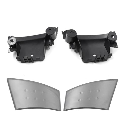 VSESTCDPB Für Toyota Für Aygo 2005-2014 Auto Grau Innengriff Abdeckung Türschnalle Handlauf Abdeckung Tür Armlehne Basis Schwarz Innentürgriff innen(Right Gray Cover 4PCS) von VSESTCDPB