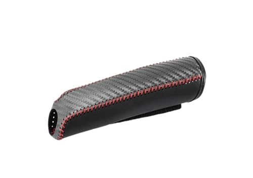 VSESTCDPB Handbremsgriffe Auto Getriebe Handbremsabdeckung Schutzhülle Für Für Octavia(ROT) von VSESTCDPB