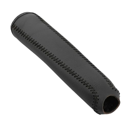 VSESTCDPB Handbremsgriffe Auto Hand Bremsabdeckung Schutzhülle Für VW Für Polo 6R 6C(Schwarz) von VSESTCDPB