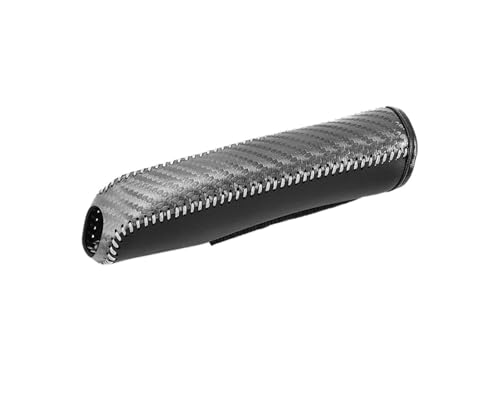 VSESTCDPB Handbremsgriffe Für Megane 3 Auto Gear Handbremsabdeckung Schutzhülle(Weiß) von VSESTCDPB