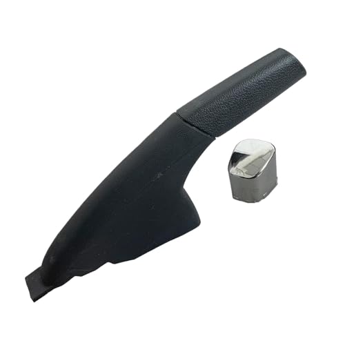 VSESTCDPB Handbremsgriffe Für VW Für Polo 2011-2018 Auto Handbremshebel Mit Knopfabdeckung Trim 6R0711461 6R0711333 von VSESTCDPB