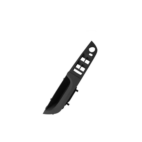 VSESTCDPB Vorderer Linker Türgriff Türfensterschalter Abdeckung Abdeckung Verkleidung Ziehgriff Für E90 3 Serie 2005-2011 51417239659 Innentürgriff innen(Modell C Schwarz) von VSESTCDPB