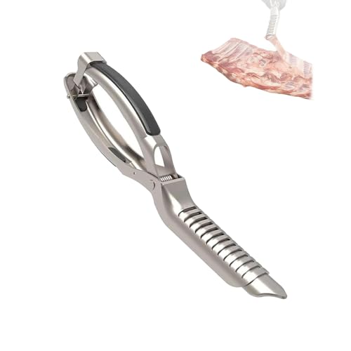 Membranentferner Rippen, Grillliebhaber Rippen-Vorbereitungswerkzeug FüR Einfache Handhabung Von Zutaten, Um So Schnell Wie MöGlich Lecker Zu GenießEn von VSFJZJKJ