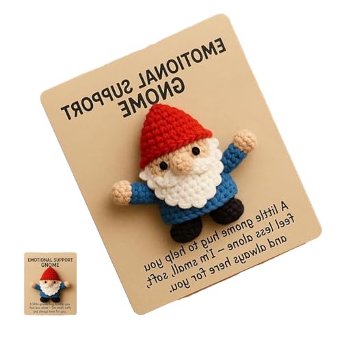 VSFJZJKJ Emotionale UnterstüTzung PlüSch, Motivierende Positive Karten, Haken Emotional Mini Dwarf, Inspirierende Positive Geschenke, Geschenke für Familie, Freunde Usw VSFJZJKJ Emotionale UnterstüTzung PlüSch, Motivierende Positive Karten, Haken Emotional Mini Dwarf, Inspirierende Positive Geschenke, Geschenke für Familie, Freunde Usw von VSFJZJKJ