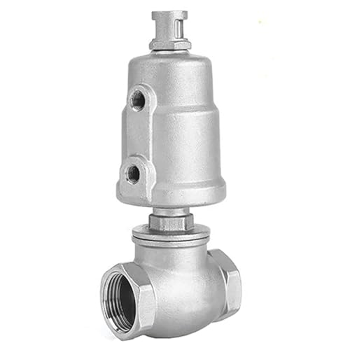 1/2 3/4 1 1-1/4 1-1/2 2 Zoll 304 Edelstahl T-Typ pneumatisches Gewinde Kugelventil PTFE 1 Stücke(1",DOUBLE ACTING_A TYPE) von VSITIKVS