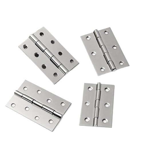 1-4 Zoll Edelstahl Universal Tür Scharniere Stecker 2/4/6/8Pcs(2 Inch,6Pcs) von VSITIKVS