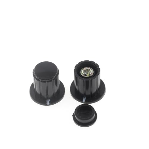 10/2 STÜCKE 4 MM Schwarz Grau Kalibrierung for 3950 S WXD3-13 2 W WXD3-12 1 W Drehen Um Potentiometer(Black knob 4mm 10pcs) von VSITIKVS