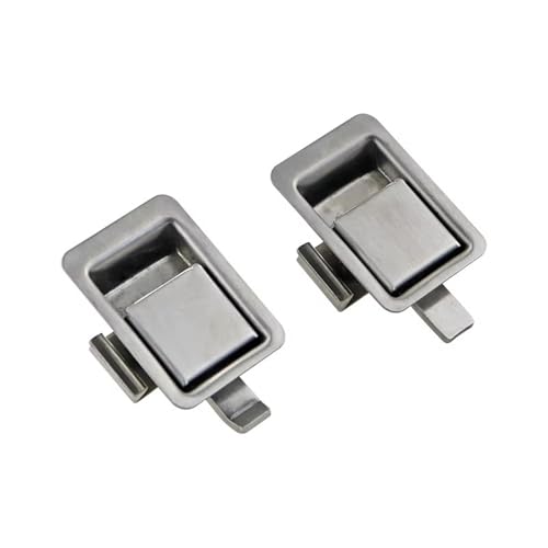 304 Edelstahl Panel Lock Geeignet Maschinen Und Ausrüstung Schrank Türschloss 1Pcs(Straight) von VSITIKVS