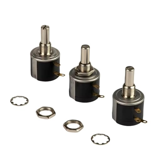 534 Drehpotentiometer 10k 5kΩ/10kΩ Variabler Widerstand 1St(5kΩ) von VSITIKVS