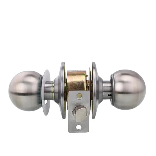 5791 Edelstahl Runde Tür Rotation Lock Griff Metall Mit Schlüssel 1Pcs(95mm) von VSITIKVS