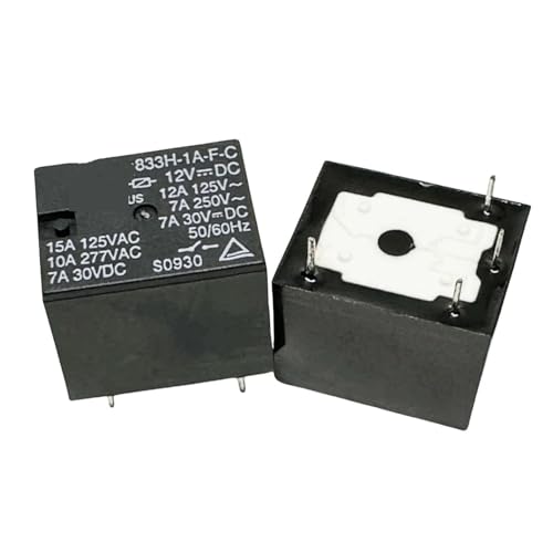 833H-1A-FC-12VDC 833H-1A-FC-24VDC 833H-1A-FS-12VDC 15A 4-poliges Relais 24V 5St(833H-1A-F-S-12VDC) von VSITIKVS
