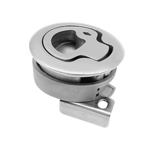 Boot Drehen Schloss Mit Schlüssel 2 zoll 62mm Heben Griff Marine Zubehör 316 Edelstahl 1Pcs Boot Drehen Schloss Mit Schlüssel 2 zoll 62mm Heben Griff Marine Zubehör 316 Edelstahl 1Pcs von VSITIKVS