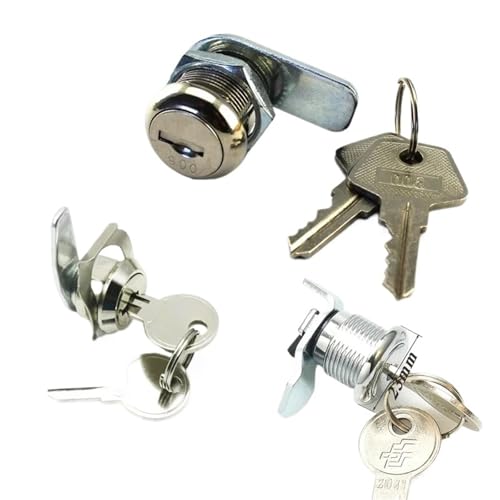 Cash Box Cam Lock for POS Maschine Cash Schublade DIY Möbel Hardware 1015 G 1Pcs(C - Different Key) von VSITIKVS
