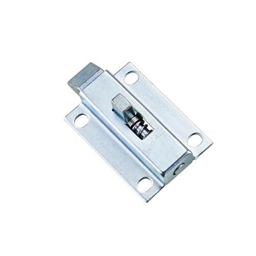 Edelstahl oder Eisen Verzinkung Feder Strike Impact Latch Lock 1Pcs(Iron Blue Zinc) von VSITIKVS