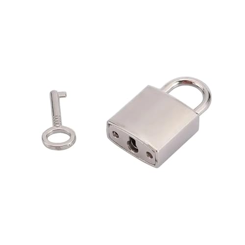 Gepäckkoffer Kupfer Archaize Vorhängeschlösser Silber Mini Lock 1St(Silver) von VSITIKVS