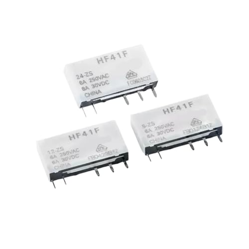 HF41F 5-HS 12HS 24HS 4PIN 6A RELAIS HF41F 4PIN HF41F 5 5PIN 10 Stücke(HF41F-5-HS 4PIN) von VSITIKVS