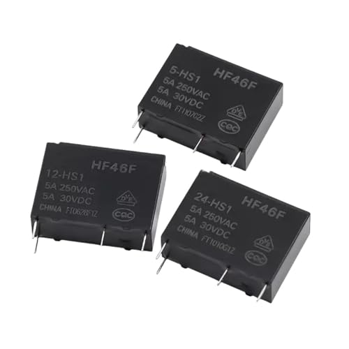 HF46F -G- 5/12/24 -HS1 -HS1T 7A 5A 4Pin 250VAC 30VDC DC 2St(HF46F-G- 24 -HS1) von VSITIKVS