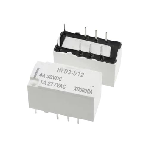 HFD3-V-24 8PIN 2A 30VDC RELAIS HFD3-I-5 HFD3-I-12 HFD3-I-24 10Stk(HFD3-I-12) von VSITIKVS