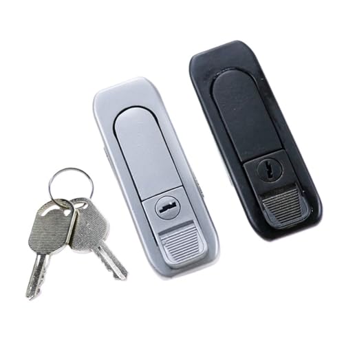 Industrielle Ausrüstung Schrank Türschloss Mit Flache Griff Panel Lock Rotierenden Schloss 1Pcs(XG092-023-2.1) von VSITIKVS
