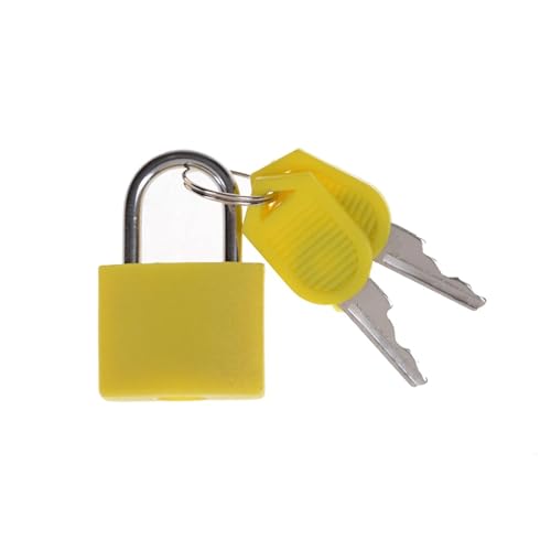 Messing 4 Ziffern Anzahl Passwort Lock Kombination Vorhängeschloss Pad Rückstellbare 6cm x 2cm x 1cm 1Pcs(Type 7) von VSITIKVS