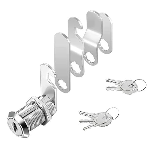 Nockenschloss 16/30 mm Schublade mit Schlüsseln 1 Stück(30mm A) von VSITIKVS