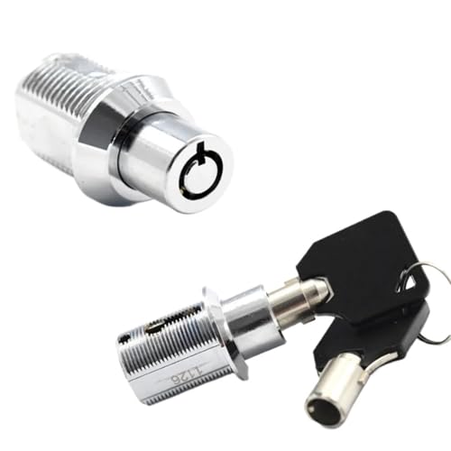 Rohrschrank Push Lock M19 M24 for Werkzeugkasten Vitrine Schließfach Schublade Automat JA47 G 1 Stücke(M19 Key different) von VSITIKVS