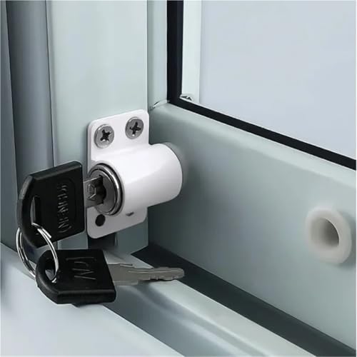 Schiebefenster Terrasse Schraube Türschloss Schlüssel Push Aluminium Legierung Mit Schlüssel 1Pcs von VSITIKVS