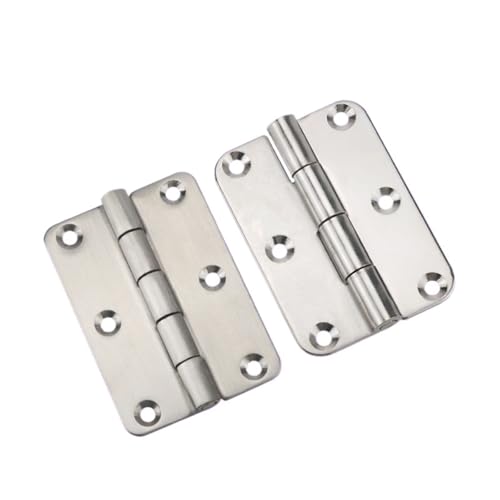 Sechs Loch Klapp Scharnier 304 Edelstahl for Ausrüstung Verteilung Box Schrank Türen 1Pcs(XG02-014-1S-1) von VSITIKVS