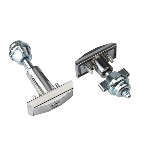 T-Form Schrank Terminal Griff Schlösser Schloss 1Pcs(Aluminum alloy,Short single keys) von VSITIKVS