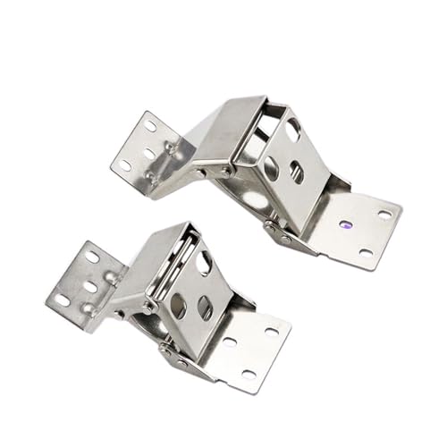 Türtyp Vierachsscharnier 304 Edelstahl Verteilerschrank Klappbares dickes verstecktes Scharnier 1St(XG02-015-1-Small) von VSITIKVS