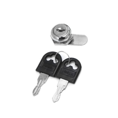 Zinklegierung 16mm/25mm Cam Lock Aktenschrank mit 2 Schlüsseln 1Pcs(10mm) von VSITIKVS