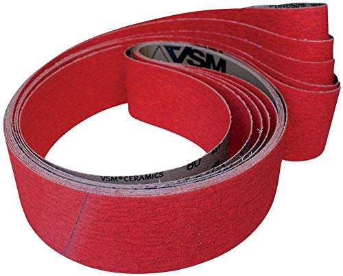 VSM 735395 Schleifgewebeband 150 x 2000 mm Keramik-Körnung 40 für Titan von VSM