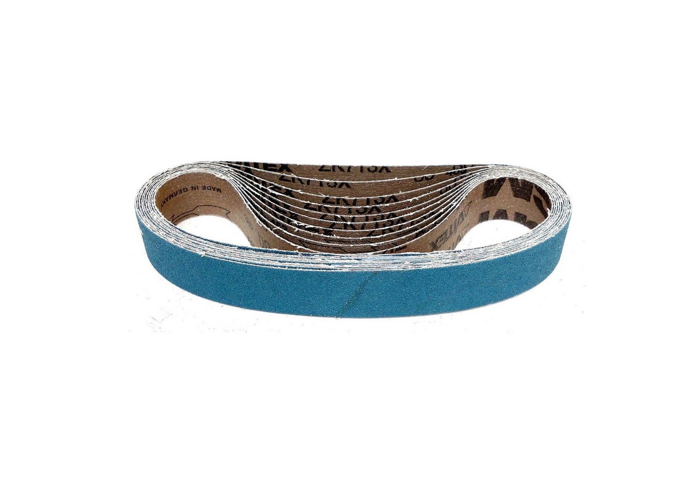 VSM Schleifpapier Schleifbänder 30x533 mm P120, (ZK713X, 10 St) von VSM