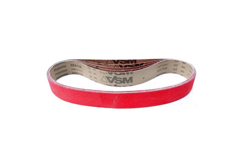 VSM Schleifpapier Keramikkorn Schleifbänder XK870X CERAMICS 50 x 1020 mm P40 - P320, (XK870X, 5 St) von VSM