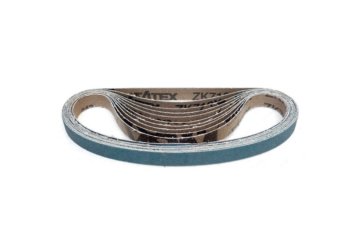 VSM Schleifpapier Schleifbänder ZK713X, 13 x 451 mm, (ZK713X, 10 St) von VSM
