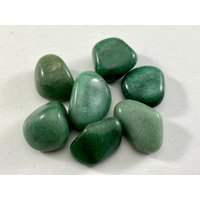 Ein | 1 Getrommelter Grüner Aventurin, Wohnkultur, Aventurin-Kristall, Reiki-Heilkristalle, Herzchakra, Energiekristall von VSMINERALS