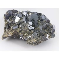 Galenit Mit Pyrit Aus Bulgarien, Madan, Borieva Mine, N14 Galenit Mit Pyrit Aus Bulgarien, Madan, Borieva Mine, N14 von VSMINERALS